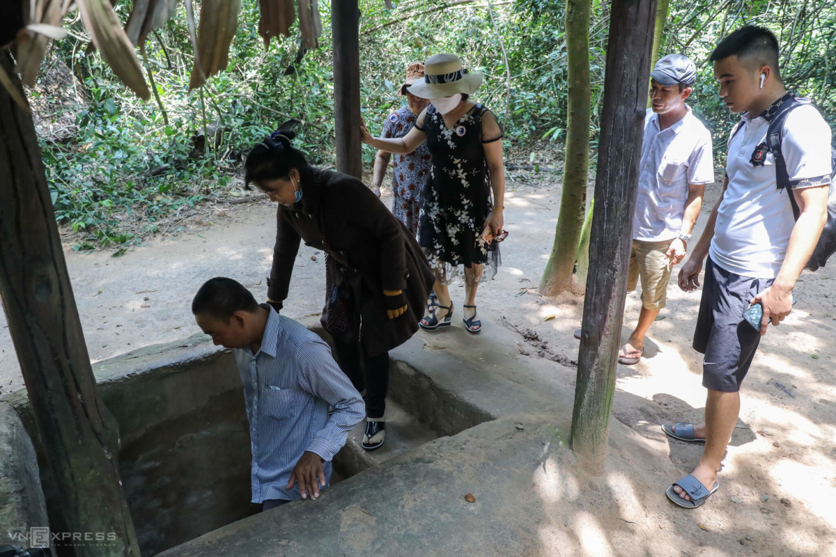 Địa đạo Củ Chi. Ảnh: Quỳnh Trần CC4-8766-1685002175.jpg